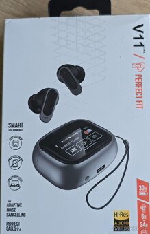 Bezdrátová sluchátka s dotykovým displejem a ANC - 14