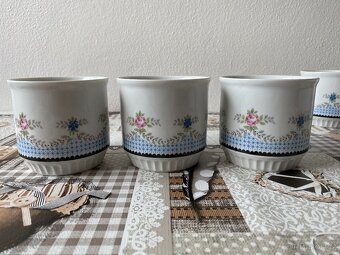 Raritní sada retro hrnků Dubí Czechoslovakia - 375 ml, 6 ks - 14