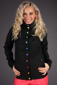 Dámská sofshellová bunda Atom Rat Snap S/M - 14