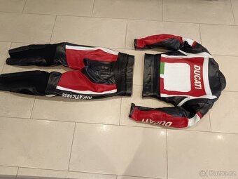 Ducati Corse-Dámská kožená moto kombinéza, dvoudílná - 14