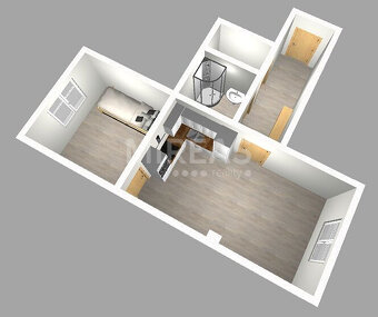 Milovice, pronájem bytu 2+kk, 52m2, okr. Nymburk - 14