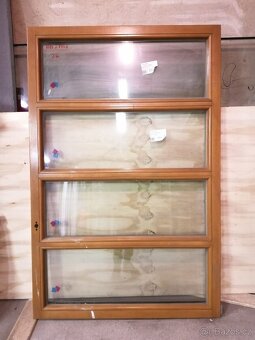 Prodám dřevěné okno dvojskla ditherm fix - 14