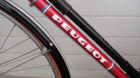 Peugeot, Reynolds, 78,lehké dámské kolo, malinová perleť, - 14