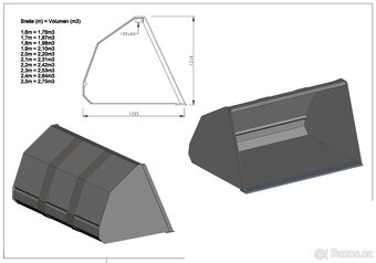Lopata na čelní nakladač - 14