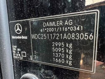Mercedes-Benz R500 servisováno, plná výbava, 2maj otec a syn - 14