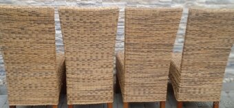 Ratanové židle 4 ks - 14