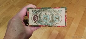 2 ks starodávná dřevěná krabička od doutníků - 14