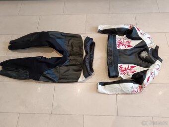 Dainese Lady-Dámská kožená moto kombinéza, XL - 14