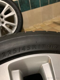 Alu kola Škoda R17 5X112 LETNÍ PNEU 225/45 R17 ZENITH - 14