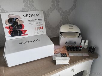 NEONAIL STARTER SET DE LUXE-LUXUS LED UV LAMP+LAKY - 14