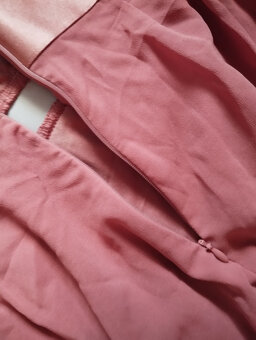 Šaty vel.XL MIUSOL starorůžové N.O.V.É. - 14