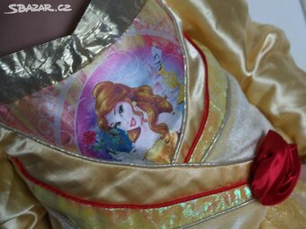 Šaty Disney Princess - Bella, vel.5-6 let - 14