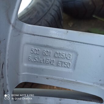 Orig.alu disky VW 16" - 14