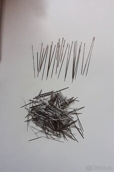 Staré žiletky + jehly . - 14