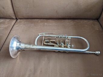 C trumpetista J. Scherzer Rino Markneukirchen Ref. 8209 s př - 14