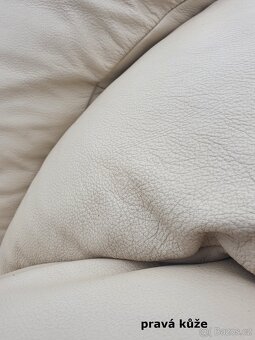 luxusní KOŽENÁ sedačka – DOPRAVA - 14