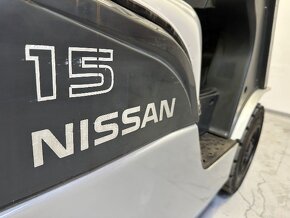 Vysokozdvižný vozík Nissan s nosností 1500 kg (LPG) Prodano - 14