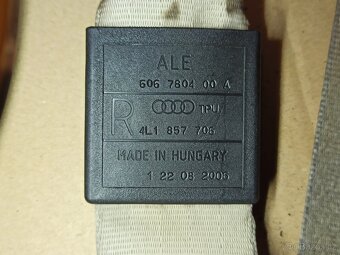 AIRBAGOVÁ SADA, PALUBNÍ DESKA - AUDI Q7 - typ 4L, r.v. 2006 - 14