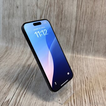 iPhone 15 Pro 128GB, modrý, eSIM (12 měsíců záruka) - 14