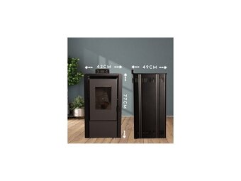 TEPLOVZDUŠNÁ PEC KAMNA, KOTEL NA TUHÉ PALIVO 15-50 kW - 14