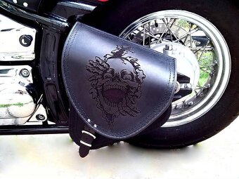 Brašny Harley Davidson Softail,Yamaha Dragstar,bober,stavby - 14