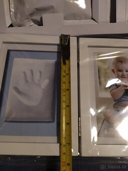 Rámeček na fotku se sadou pro otisk ručičky a nožičky - 14