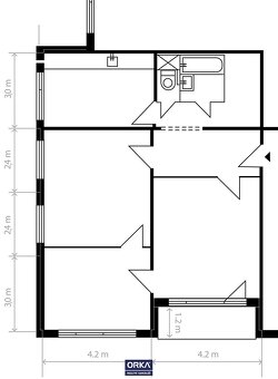 Prodej bytu 3+1, 75 m2 , Olomouc, ul. Kaštanová - 14