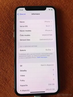 iPhone X 256 GB - 14