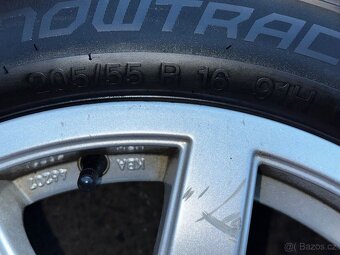 Original ALU kola Audi 16" 7J ET40 zimní pneu 205/55/R16 - 14