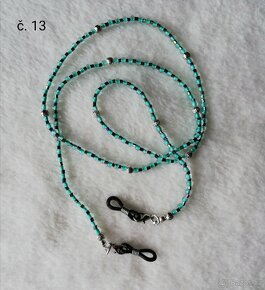 Korálky na brýle a roušky - 14