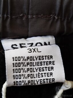 Nové, pánské zateplené kalhoty, velikost XXXL - 14
