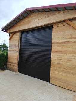 Garážová rolovací vrata zateplené 77mm lamely možno montáž - 14