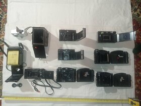 Fotoaparáty 24 ks, blesky 4 ks + stojánek 127 cm - 14