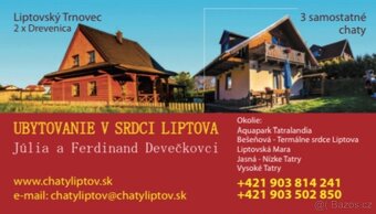Pronájem Slovensko Chaty na Liptove -Jasná -Tatralandya - 14