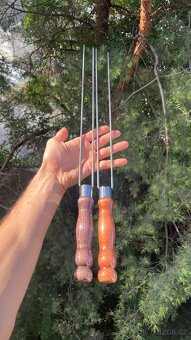 Sada špízů v pouzdře s vidličkou a dvojitými špízy - 14