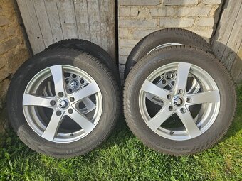 16" 5x112 6,5J ET46 ŠKODA OCTAVIA 4 zimní sada - 14