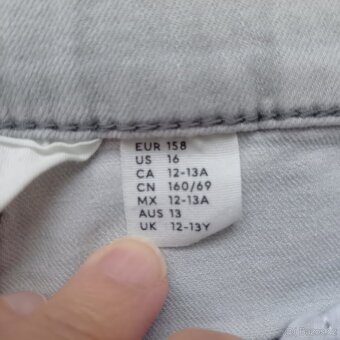 Chlapecké džíny a kalhoty vel. 158 zn. H&M - 14
