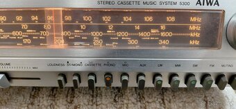 Aiwa stereo cassette music system 5300 - 14