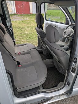 Renault Kangoo 1.6i 70kW, rok 2007, závěs, 1. majitel - 14