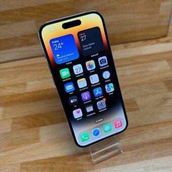 iPhone 14 Pro 128GB, zlatý, eSIM (12 měsíců záruka) - 14