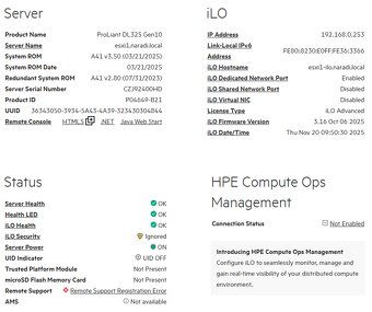 HPE Proliant DL325 Gen10 EPYC 7302P (16C/3GHz) SSD, RPS, DPH - 14