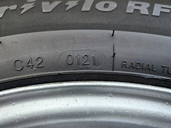 Kompletní letní ZÁTĚŽOVÁ ocelová kola - 215/70 R15 C - 5x118 - 14