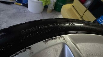 Originál ALU kola R17 AUDI na letních pneu 5x112 - ŠKODA/VW - 14
