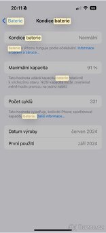 IPHONE 15PRO NATURAL TITANIUM 128GB ZÁRUKA - 14