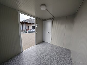 KANCELÁŘ, ZAHRADNÍ DOMEK 6.1x2.4m - 2 místnosti - 14