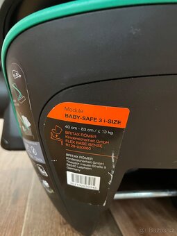 Vajíčko BRITAX BABY-SAFE 3 i-SIZE + základna 360 stupňů - 14