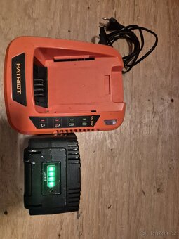 Patriot - nabíjecí stanice QC 40V a baterie BT20
40V
 - 14