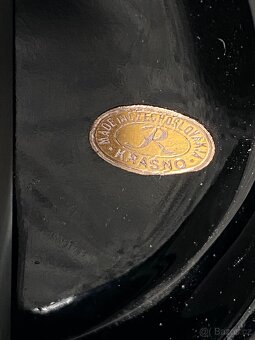 lampa lampička Art deco lampička chrom svítidlo staré - 14