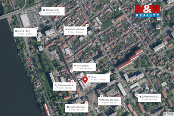 Pronájem obchod a služby, 2000 m², Štětí, ul. Obchodní - 14