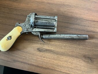 Historická pepřenka/korennička 9mm lefaux - 14